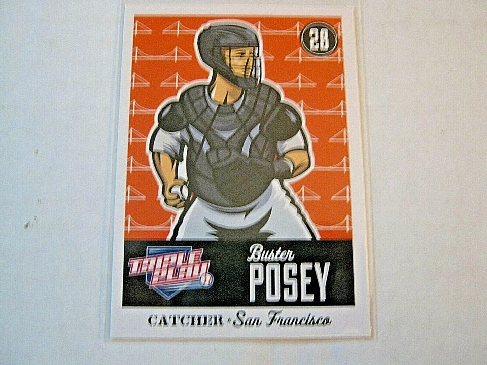 Buster Posey 2012 Panini Triple Play Base Card #71 - Image 1 of 1