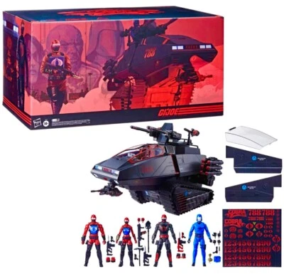 HASBRO GI JOE 6” CLASSIFIED 1/12 HASLAB COBRA HISS TANK MISB SEALED w/ ALL TIERS - Image 1 of 4