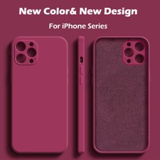 Case For iPhone 11 12 Pro Max Mini XR XS X 8 7 Plus SE Shockproof Silicone Cover