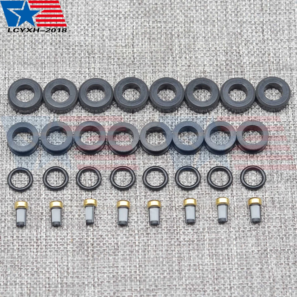 KITS DE REPARACIÓN DE INYECTOR DE COMBUSTIBLE PARA 92-97 Lexus LS400 SC400 4,0 L V8 23250-50020 EE. UU. Foto 1 de 4