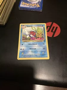 Pokemon Card WOTC TCG Base Set 2 Seaking 60/130 Uncommon - Picture 1 of 2
