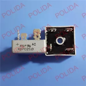 5PZ RADDRIZZATORE A PONTE SEP/MIC KBPC-4 ( DIP-4) KBPC2510 - Foto 1 di 1