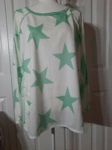 Pullover BiBi para mujer - Mint Star - talla mediana  - Imagen 1 de 6