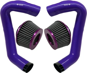 para BMW M5 M6 F10 F06 F13 F12 admisión de aire montaje delantero VIOLETA V2 - PUAF - Imagen 1 de 22