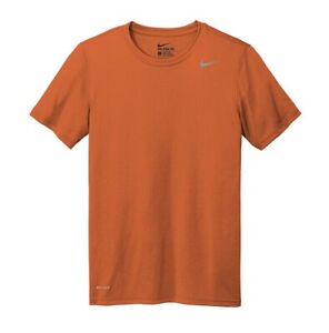 Nike Mens Size S-4XL Team Legend Short Sleeve Tee, Dri-FIT Athletic Swoosh Shirt