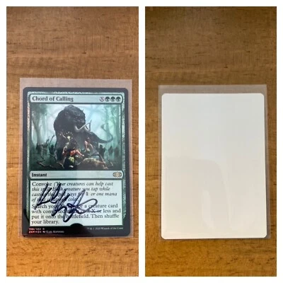 MTG✨Signed CHORD OF CALLING FOIL ARTIST PROOF✨Double Masters MINT RARE Kopinski - Image 1 of 3