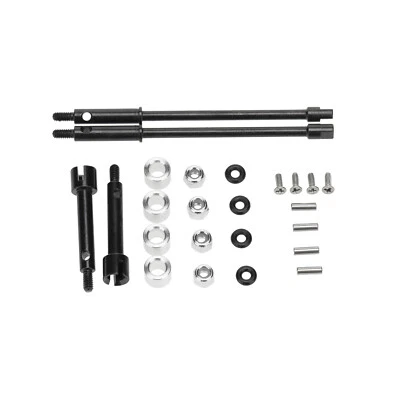 Vordere Hinter Radachse Set Verbreitert 4mm für 1:24 Axial SCX24 90081 AXI00001 - Bild 1 von 4
