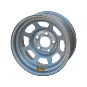 Aero Race Wheels 50-074740 Silver 15" x 7" 5 x 4.75" Bolt Pattern 4" Back Space - Picture 1 of 1
