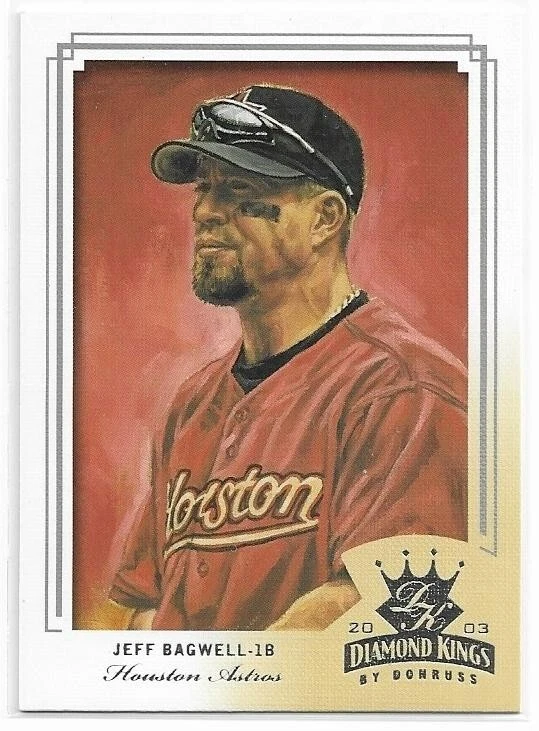 JEFF BAGWELL 2003 Donruss Diamond Kings Baseball card #102 Houston Astros NM - Image 1 of 1