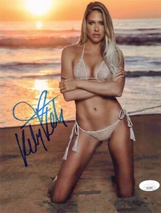 KELLY KELLY Authentic Hand-Signed "Barbie Blank ~ Bikini" 8x10 Photo (JSA COA) - Picture 1 of 2