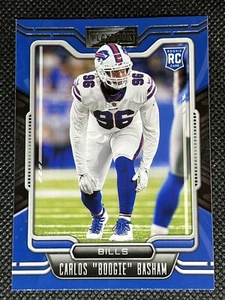 2021 Panini Playbook Football CARLOS "BOOGIE" BASHAM #167 Buffalo Bills ROOKIE - Bild 1 von 2