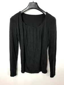 Maglia donna manica lunga KHUJO modello: Buddi nera S - Foto 1 di 2