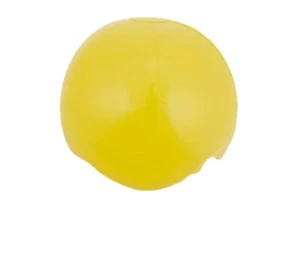 Raiten Menge 12 Zoll Strandbälle - 12 Stück alle einfarbig gelb Brandneu KOSTENLOSER VERSAND - Bild 1 von 1