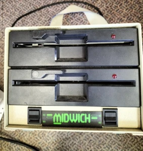 Midwich Dual 5.25" Floppy Disc Drive 40/80T Acorn BBC B, Master 128 BBC UNTESTED - Photo 1/3