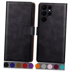 for Samsung Galaxy S23 Ultra Wallet case with RFID Blocking Credit Card - Picture 1 of 7