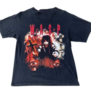 Camiseta Wasp Unholy Terror World Domination Band Algodón Unisex S-4XL DA548 - Imagen 1 de 5