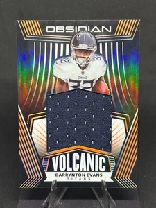 Darrynton Evans 2020 Obsidian Volcanic Material #VM-33 Electric Etch Orange /75 - Bild 1 von 2