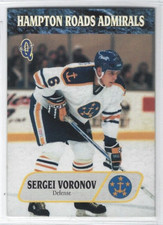 1995-96 Hampton Roads Admirals (ECHL) Sergei Voronov