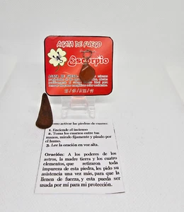 PIEDRA DE CUARZO ESCORPIO SIGNO ZODIACAL GRATIS: INCIENSO ORACION INSTRUCCIONES - Bild 1 von 3