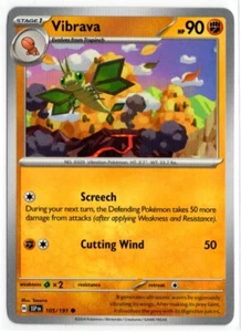 Pokemon Surging Sparks 105/191 Vibrava - Picture 1 of 1