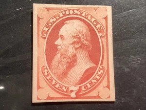 US 160P4 7c Stanton Proof on Card - Picture 1 of 5