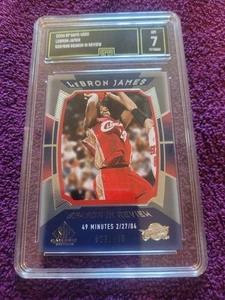 2004 Upper Deck SP  Season in Review Lebron James #157, #'d/999 Gma7 - Picture 1 of 5