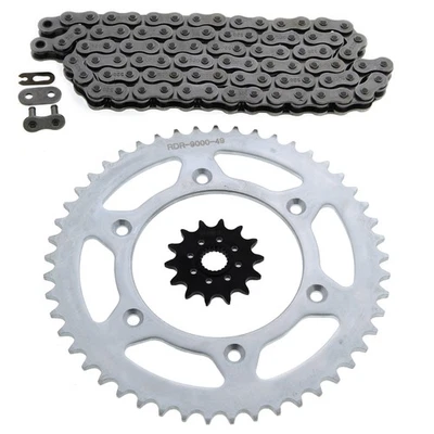 Cadena y piñón Honda 04-07 CR125R / 04-09 CRF250R / 04-06 CRF250X 14/49 114L Foto 1 de 4