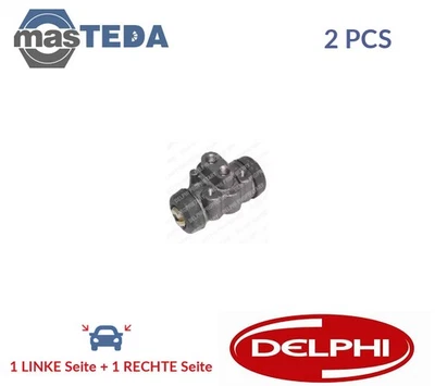LW62019 RADBREMSZYLINDER TROMMELBREMSE HINTEN DELPHI 2PCS NEU OE QUALITÄT - Bild 1 von 4