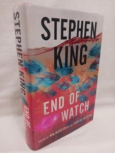 End Of Watch Stephen King First Edition 1st Printing 2016 HC DJ Bill Hodges VGC - Picture 1 of 24