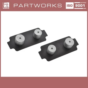 2x Dämpfungsblech für PORSCHE 996 997 Carrera 986 Boxster 987 Cayman VORNE - Picture 1 of 9