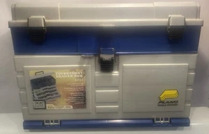 Plano 5757 Angelkoffer 4 Schubladen schöner Zustand blau Angelbox Basteln - Bild 1 von 6