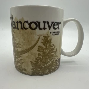 Taza Starbucks VANCOUVER Collector Series Café Té Global Icon 2009 16 oz - Imagen 1 de 6