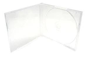 Lote de estuches de polietileno VCD PP transparentes estándar de 10,4 mm - Imagen 1 de 1