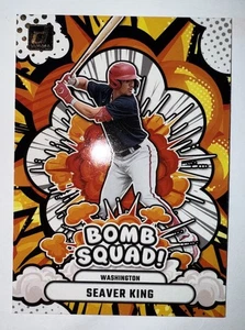 2025 Donruss Bomb Squad Baseball Seaver King Washington Nationals #11 Q5133 - Bild 1 von 2