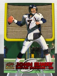 Pacific Revolution 1998 John Elway #6 Touchdown corte láser lámina roja GY43 EX/NM - Imagen 1 de 2