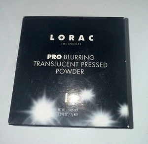 LORAC Pro Blurring Translucent Pressed Powder New In Box HTF - Picture 1 of 3