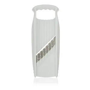 Wave-Waffle XXL PowerLine Crinkle Cut Vegetable Slicer (White) • Wavy Mandoli... - Bild 1 von 7