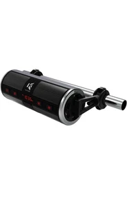 Motorcycle Speakers Bluetooth Waterproof Radio Audio System Built-in Silver - Foto 1 di 9