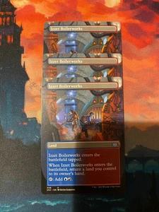 MTG Double Masters 2022 Izzet Boilerworks senza bordi x 3 - Foto 1 di 1
