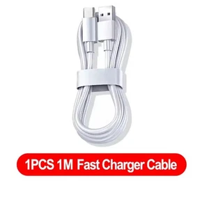 Type C Super Fast Charging Cable Huawei OPPO Vivo 10A 100W USB C 1Pc 1m - Picture 1 of 4