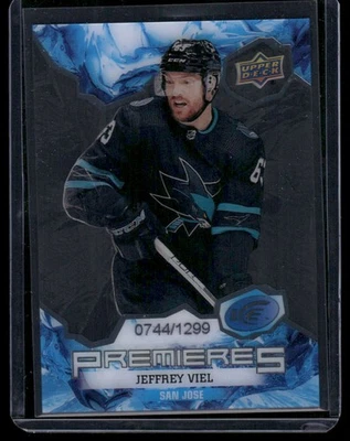 2021-22 Upper Deck Ice #172 Jeffrey Viel #/1299 - Image 1 of 2