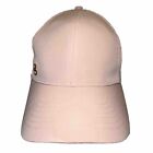 Casquette chapeau femme rose avec épingle/boucle en or rose avec sangle ventilée marque Giam Lite