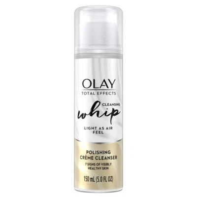 Olay Total Effects Crema Pulidora Látigo Limpiador, 150 ml (5,0 FL OZ) Foto 1 de 3