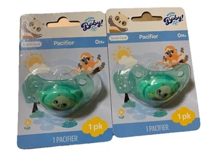 Universal City Studios Smart Care Pacifier - New - Green Lot Of 2 Carded - Picture 1 of 3