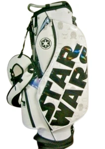 Star Wars Storm Trooper Stand Golf Club Bag Caddie Caddy Bianco 9.0 per... - Foto 1 di 10
