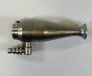 Aesculap GB602 pneumatischer/elektrischer Bohrmaschinenzubehör-Aufsatz mit schwenkbaren Anschlüssen - Bild 1 von 8