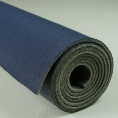 81-88 Monte Carlo Chevy Headliner Foam Backed Fabric Dark Sapphire Blue SB1879 - Image 1 of 2