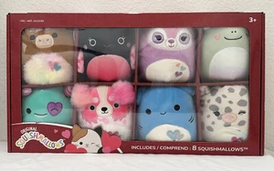 Lot Squishmallows 5" Valentine's Day Love Plush 8 Pack Fenra Chaitra Nitro Leon - Picture 1 of 3