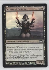 2012 Magic: The Gathering - Core Set: 2013 Foil Servant of Nefarox #108 gc7