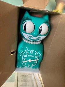 Kit Cat Klock, Lady Kit Kat, EMERALD, New In Box - Picture 1 of 15